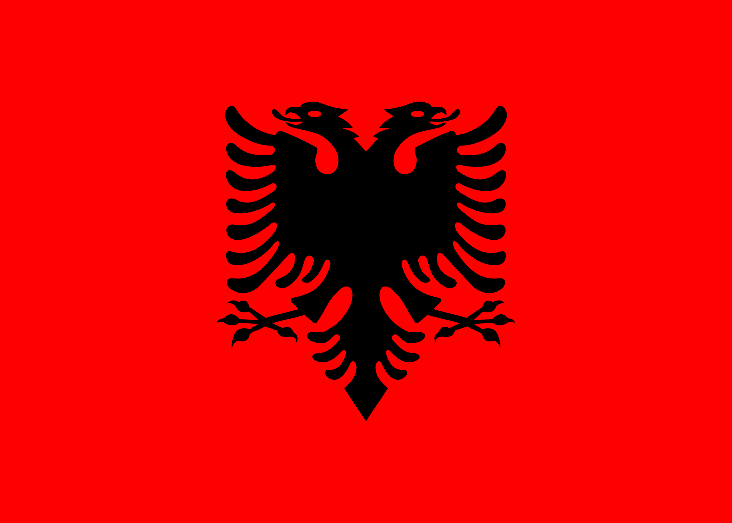 Albanie flag