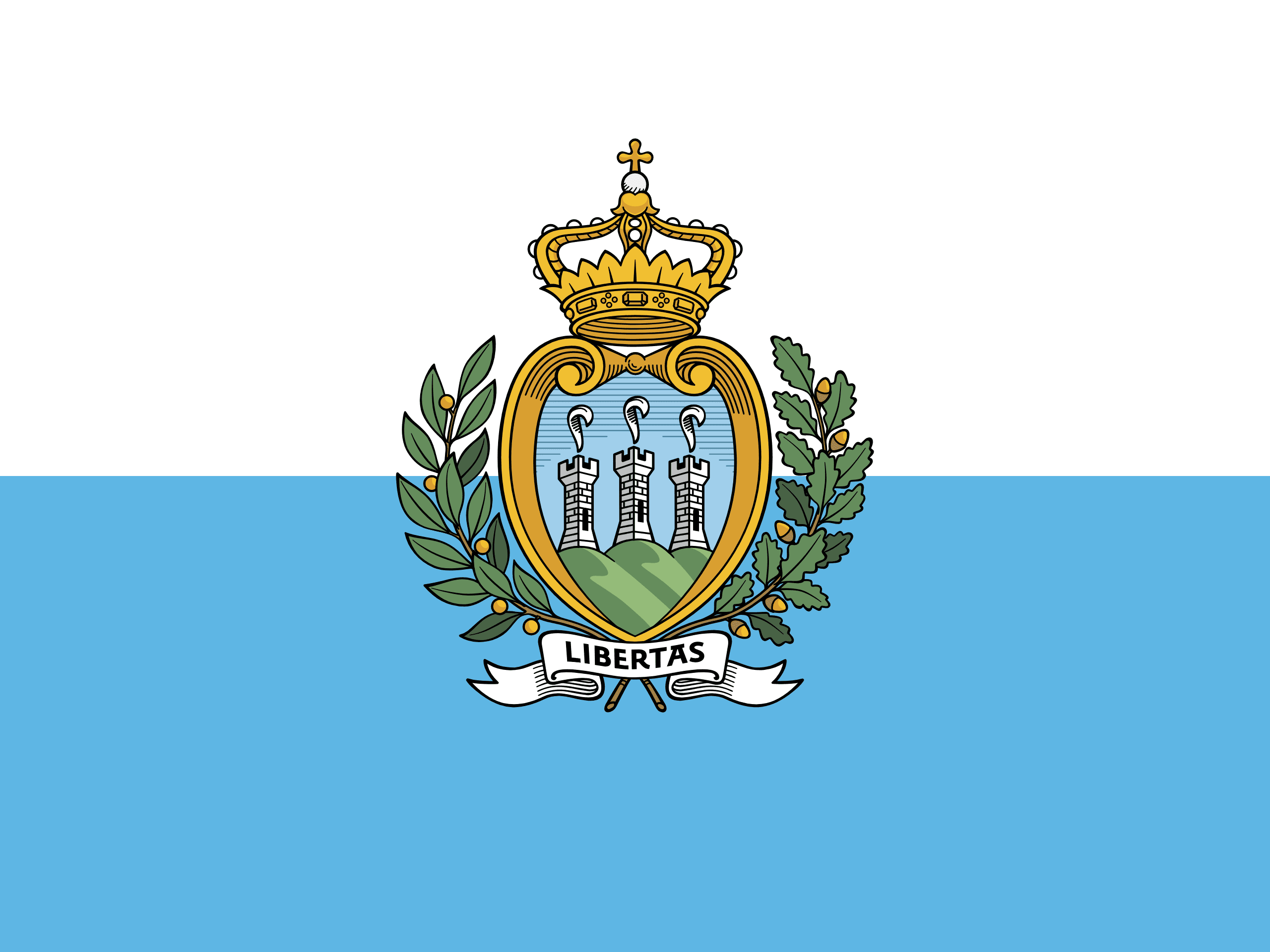 Saint-Marin flag