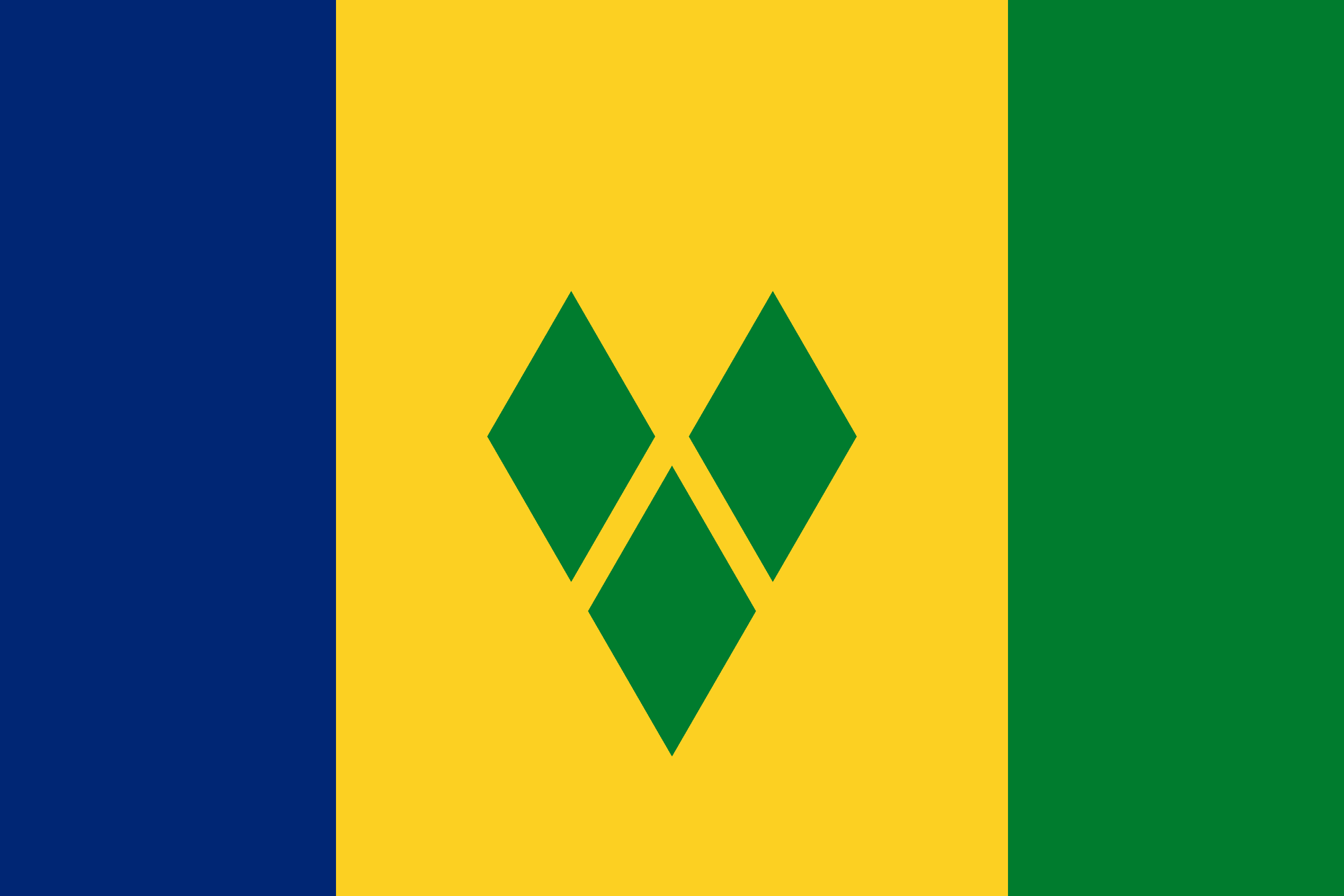 Saint-Vincent-et-les-Grenadines flag
